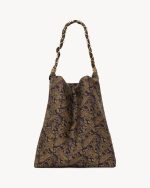 YSL Amalia in Silk Twill